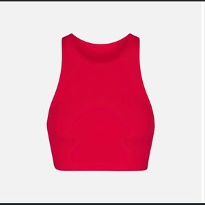 SKIMS FITS EVERYBODY RUBY RED BRALETTE